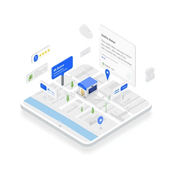 Connecting the site to local search