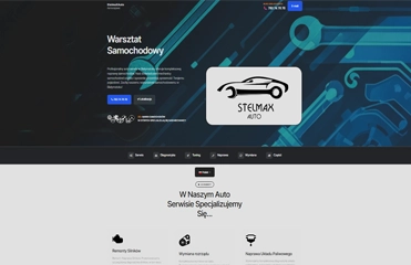 Car service website in Poland