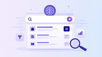 Smart AI-powered site search that understands the meaning of the visitor's query