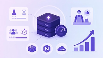 Page caching for fast site loading