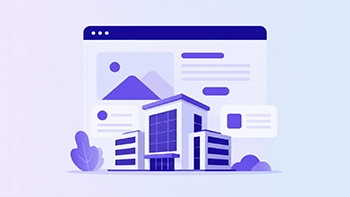 A corporate company site describing services