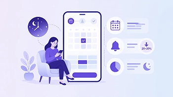 Online booking and customer scheduling through the site