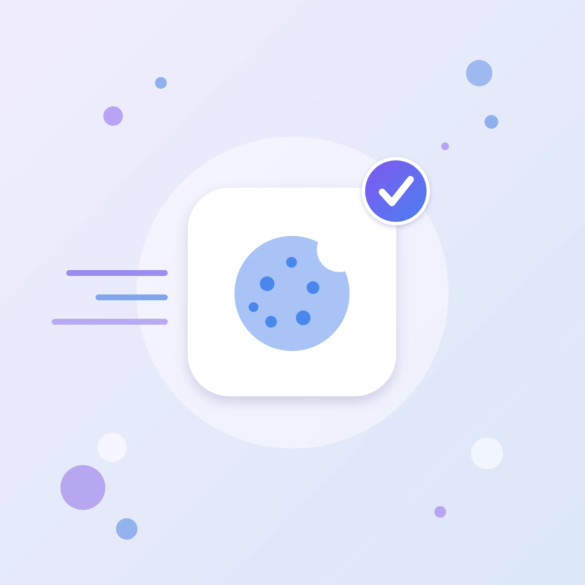 Cookie banner and Consent Mode v2 icon: a cookie with a bite taken out, visitor consent to cookies