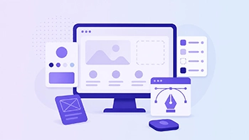 Site design: page layouts, colours and fonts matched to the client's brand