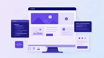 Site build: responsive HTML5 and CSS page markup
